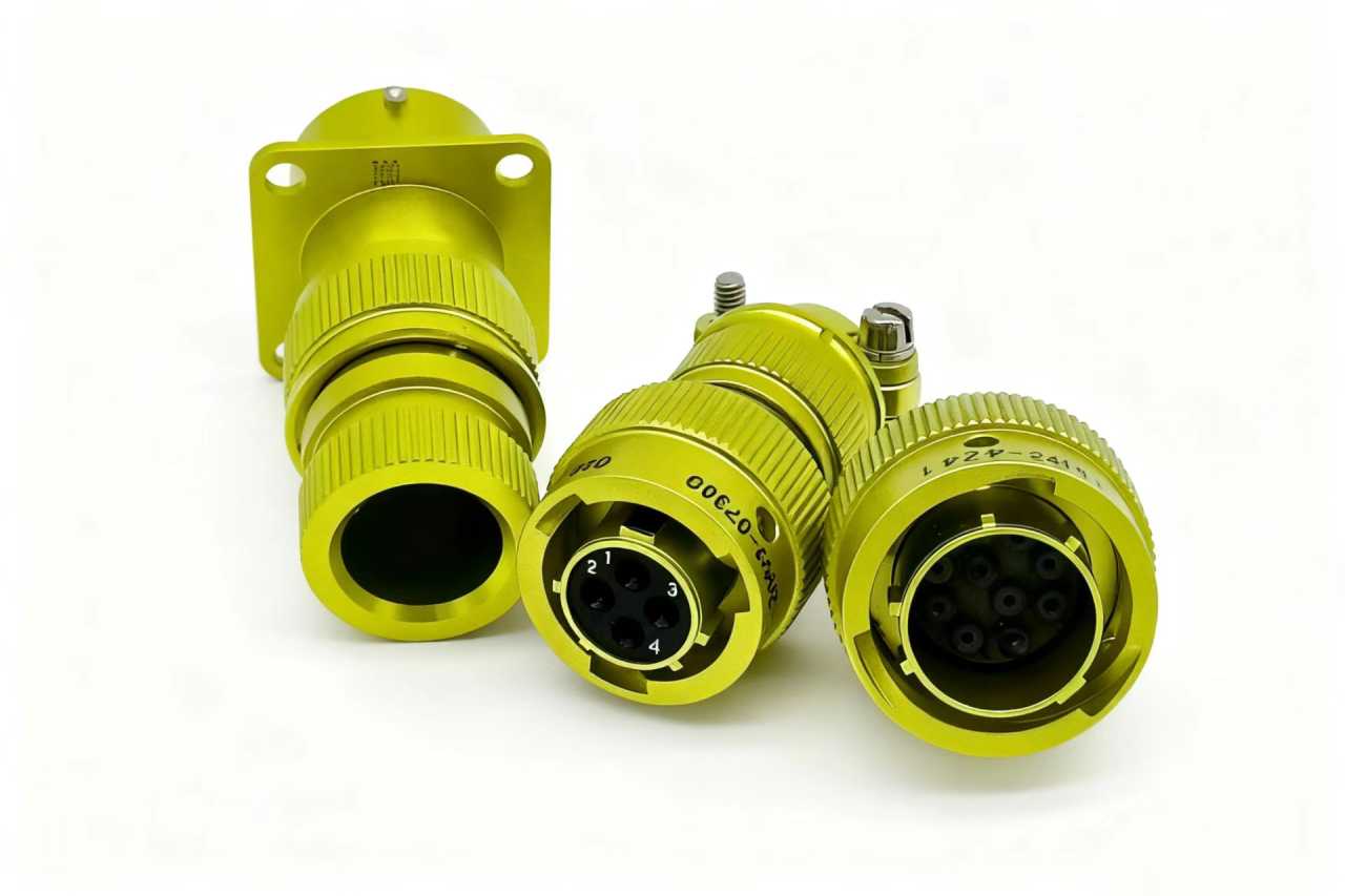 ZH23-4/14P-6B 4 Pin Bayonet Circular Connector ZH2