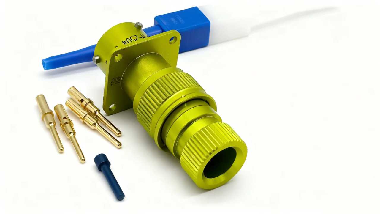 ZH23-3/14B-12-B 3 Contacts Circular Bayonet Connec