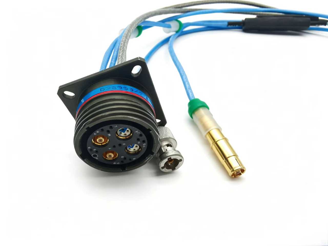 D38999/20WF18SN Circular Connector Cable, 18 Conta